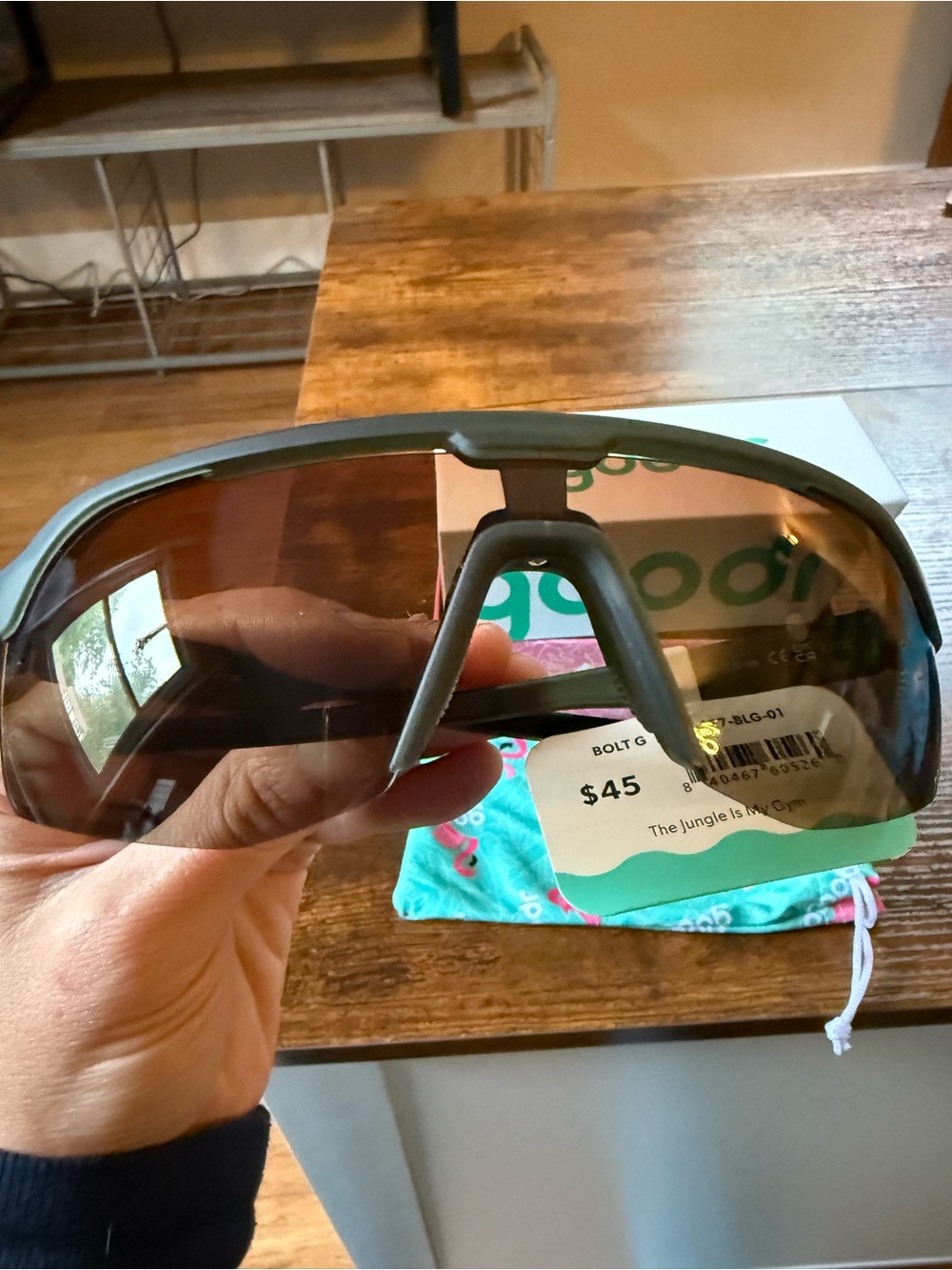 Goodr Sunglasses “The Jungle is My Gym” - Picture 2 of 2